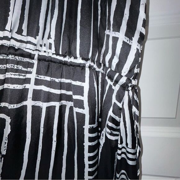 New, Chico’s Halter  Ruffle Maxi Dress Chicos - Picture 7 of 14